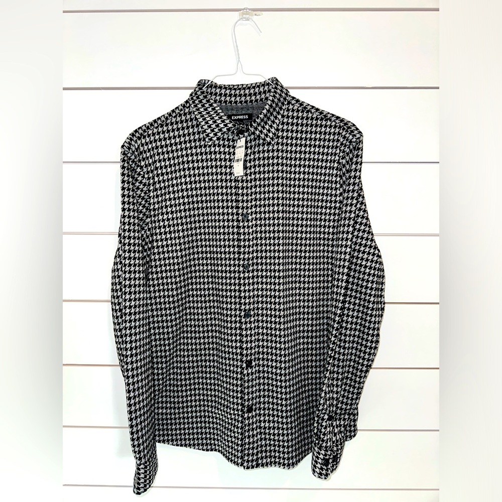 Express Button-Down Overshirt Size Medium